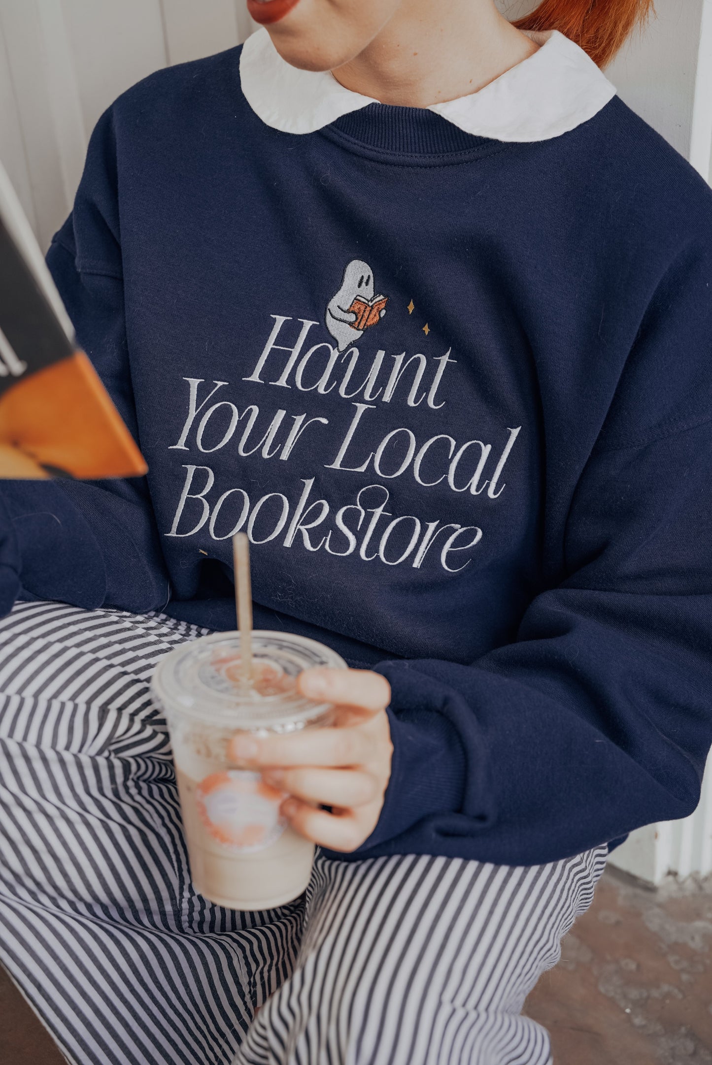 Haunt Your Local Bookstore (Boo Blue)