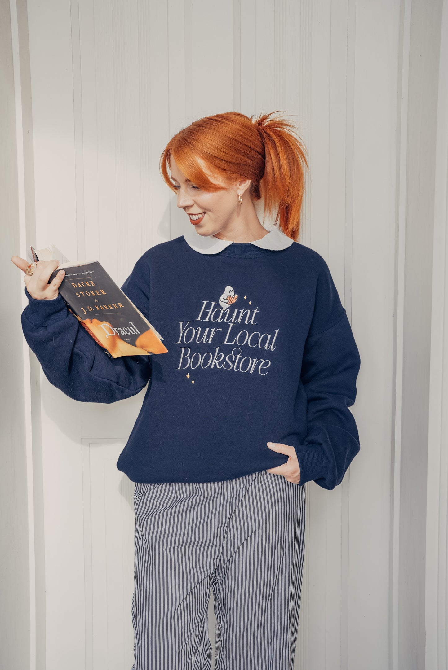 Haunt Your Local Bookstore (Boo Blue)