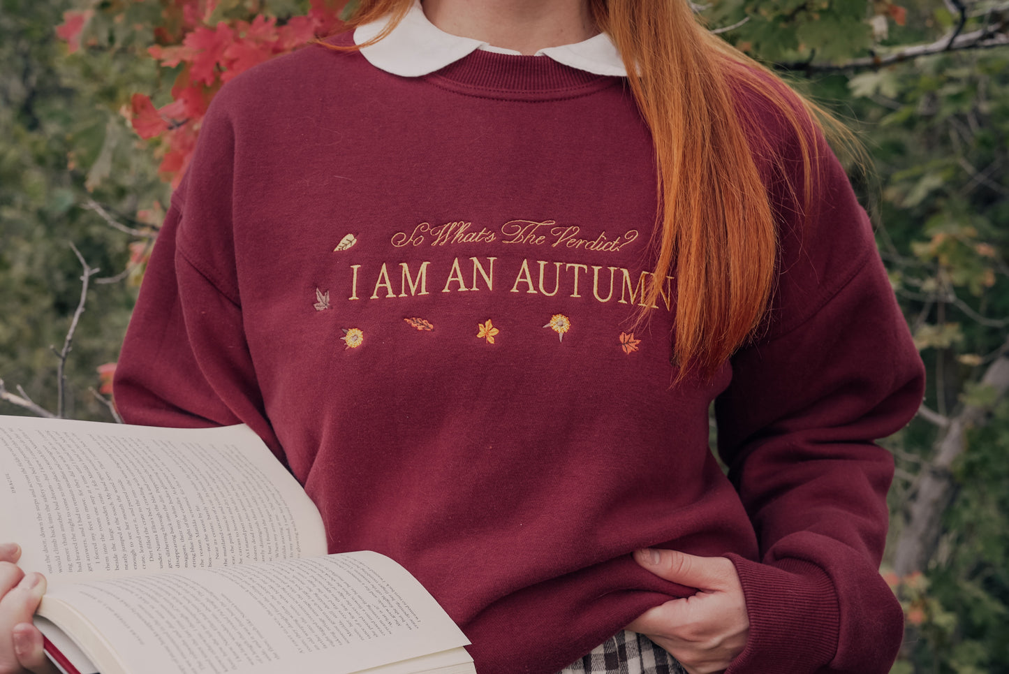 I Am An Autumn (Magical Maroon)