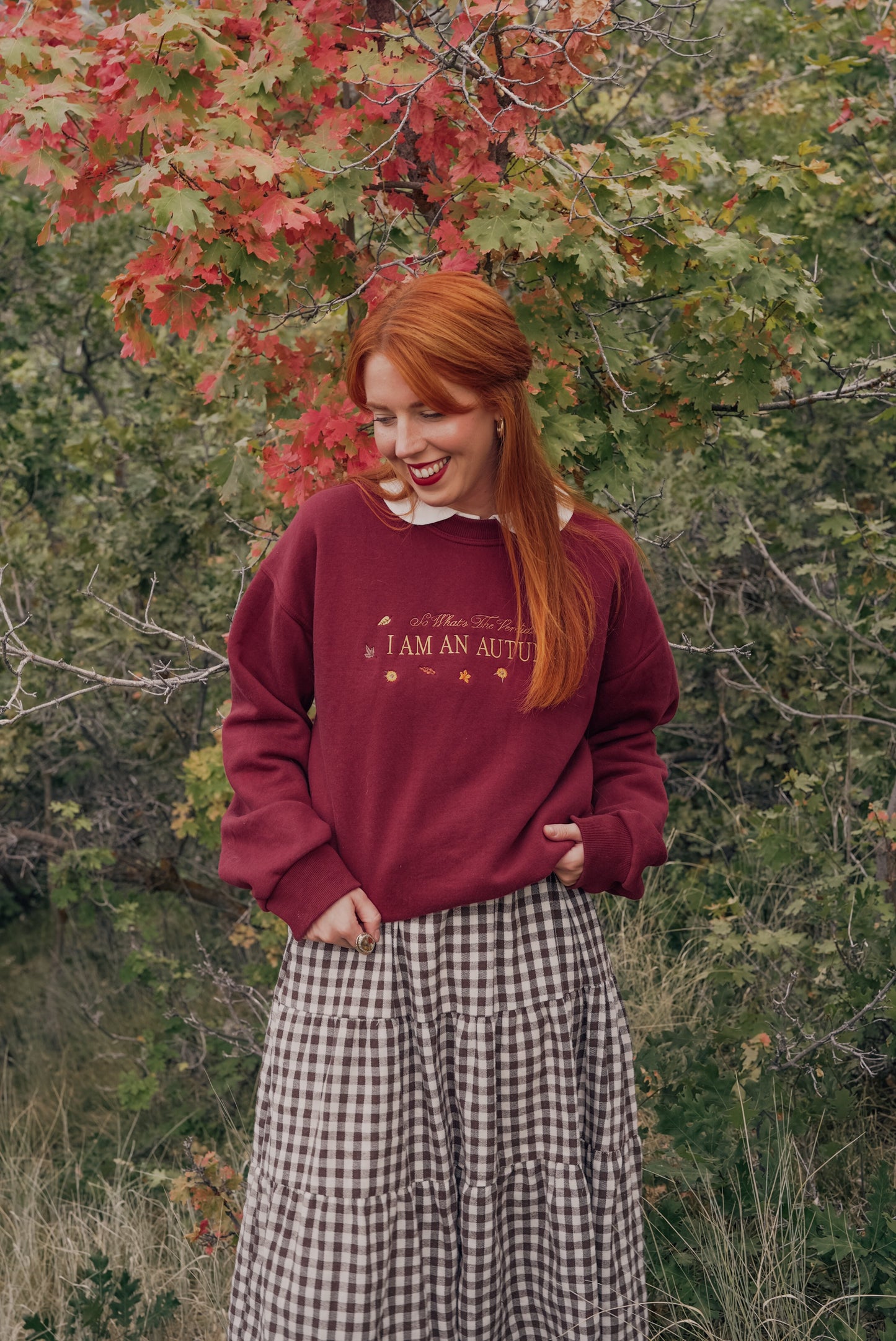 I Am An Autumn (Magical Maroon)