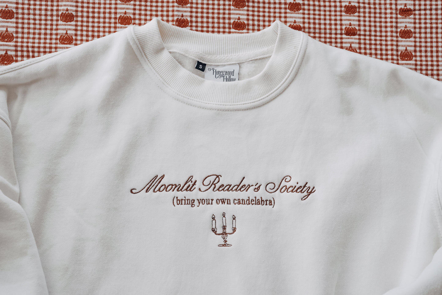 Moonlit Reader's Society (Book Pages Off-White)