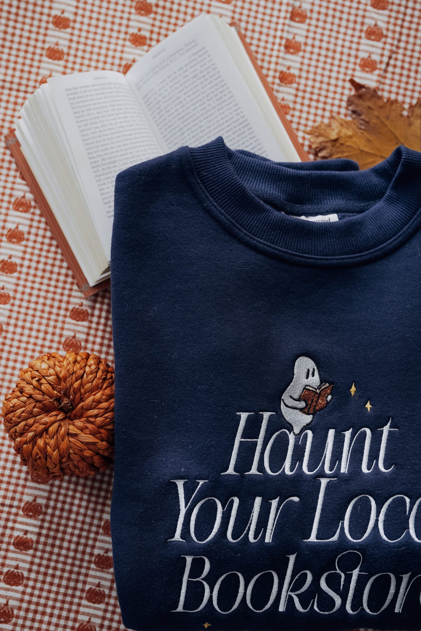 Haunt Your Local Bookstore (Boo Blue)