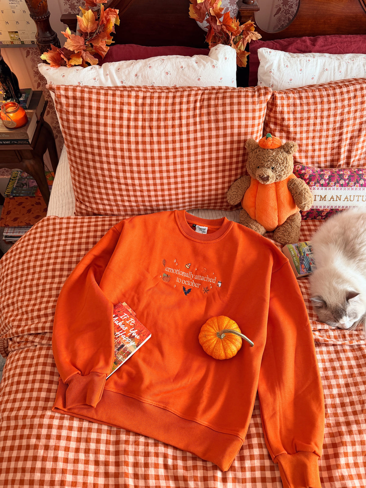 Emotionally Attached to October (Pumpkin Orange)