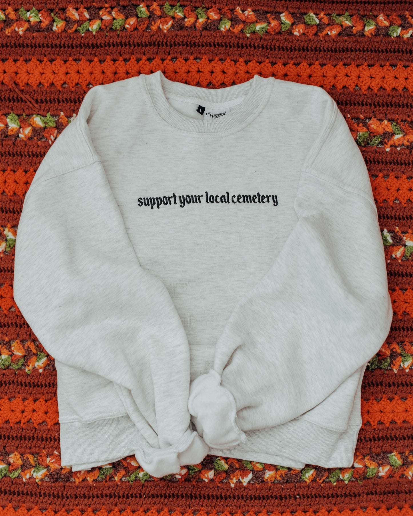 Support Your Local Cemetery (Heather Grey)
