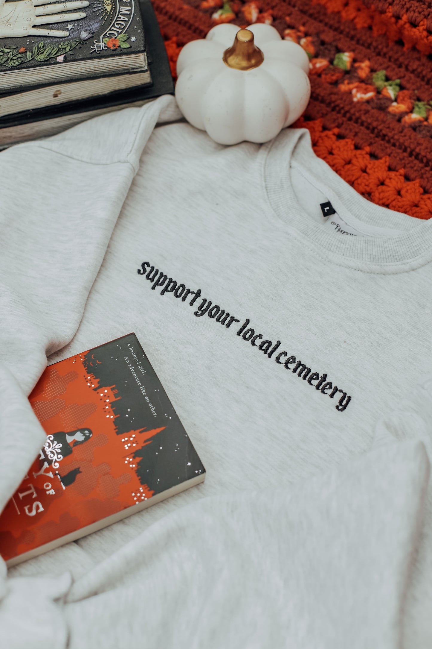 Support Your Local Cemetery (Heather Grey)